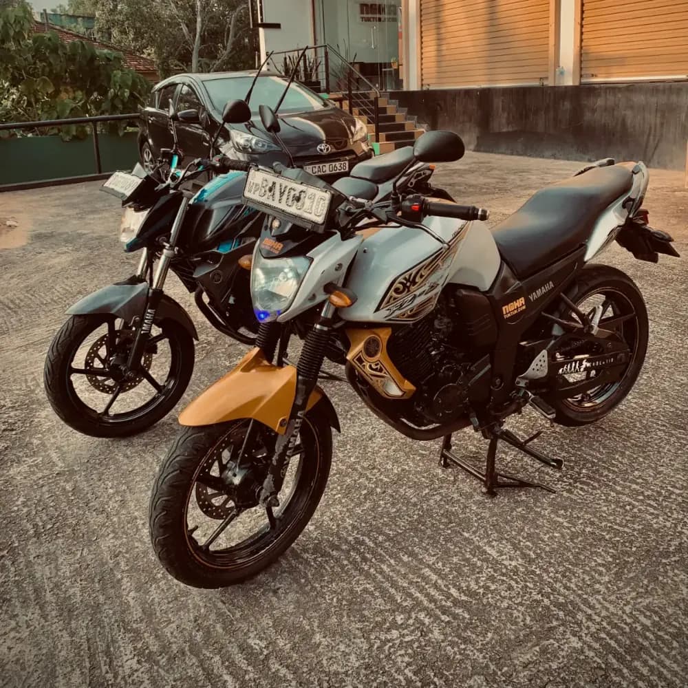Side view of NOHA motorbikes